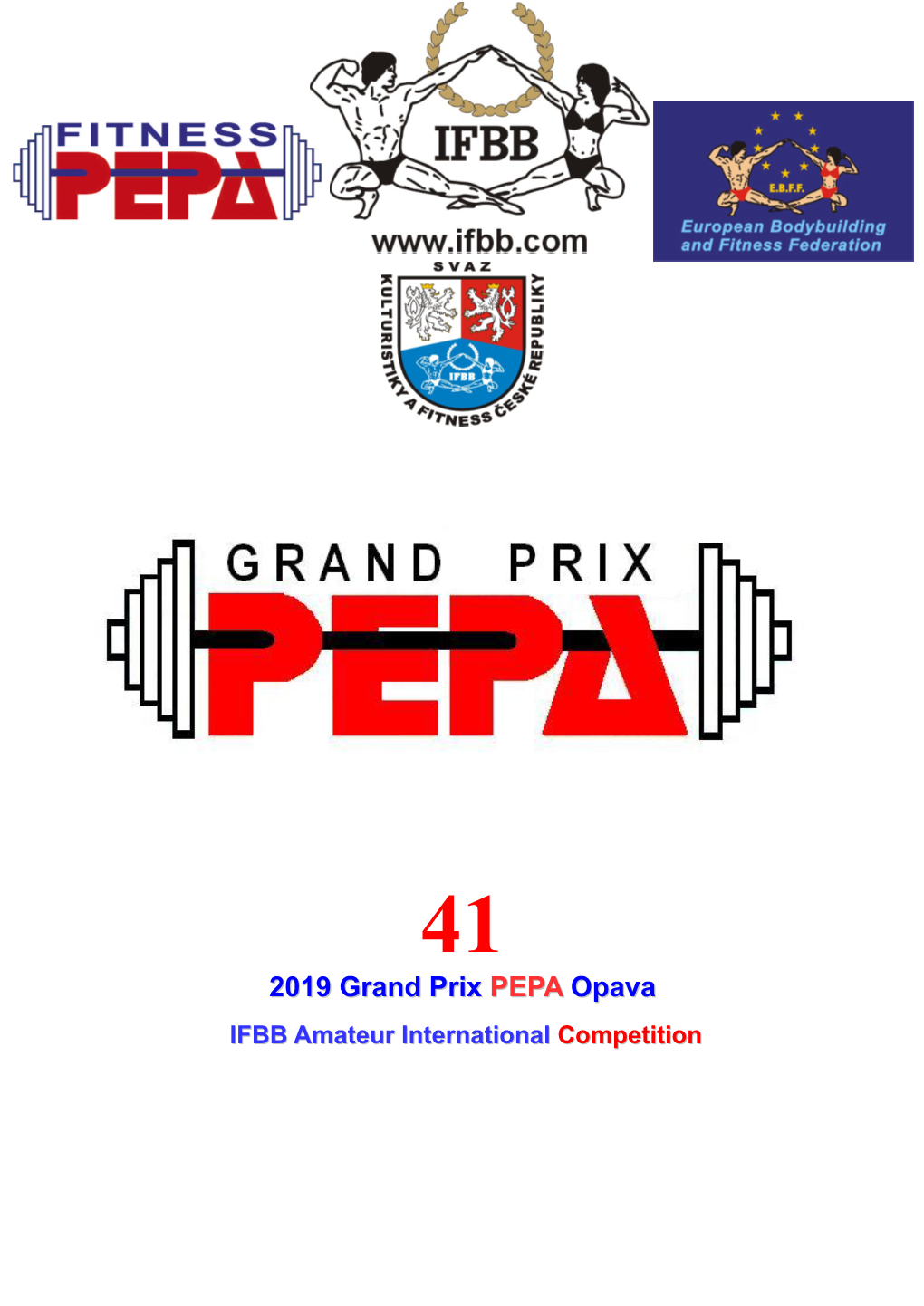 2019 Grand Prix PEPA Opava