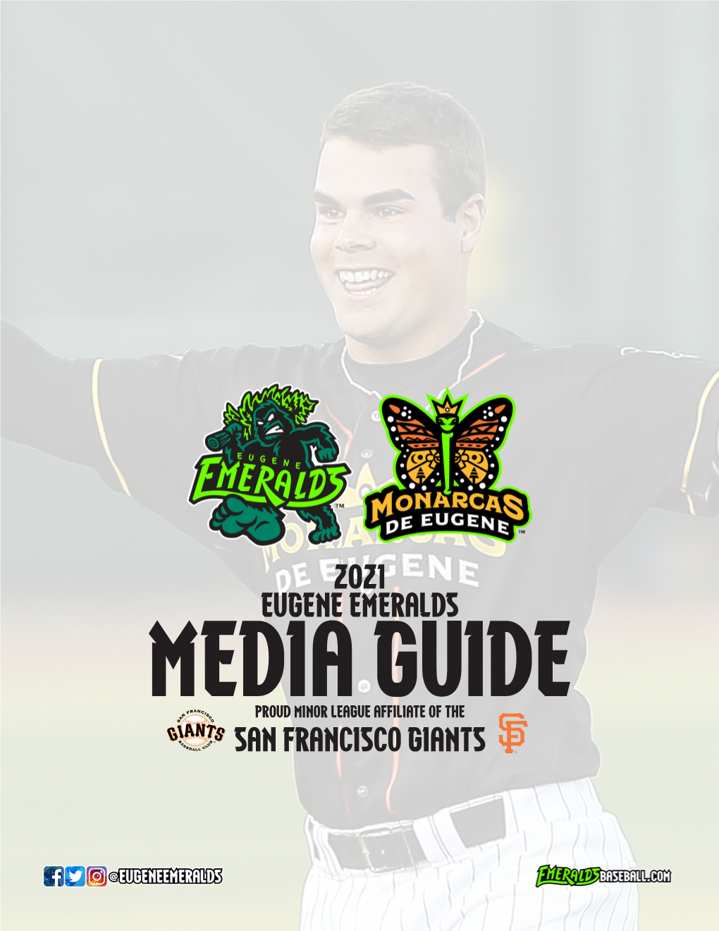 San Francisco Giants 2021 EUGENE EMERALDS