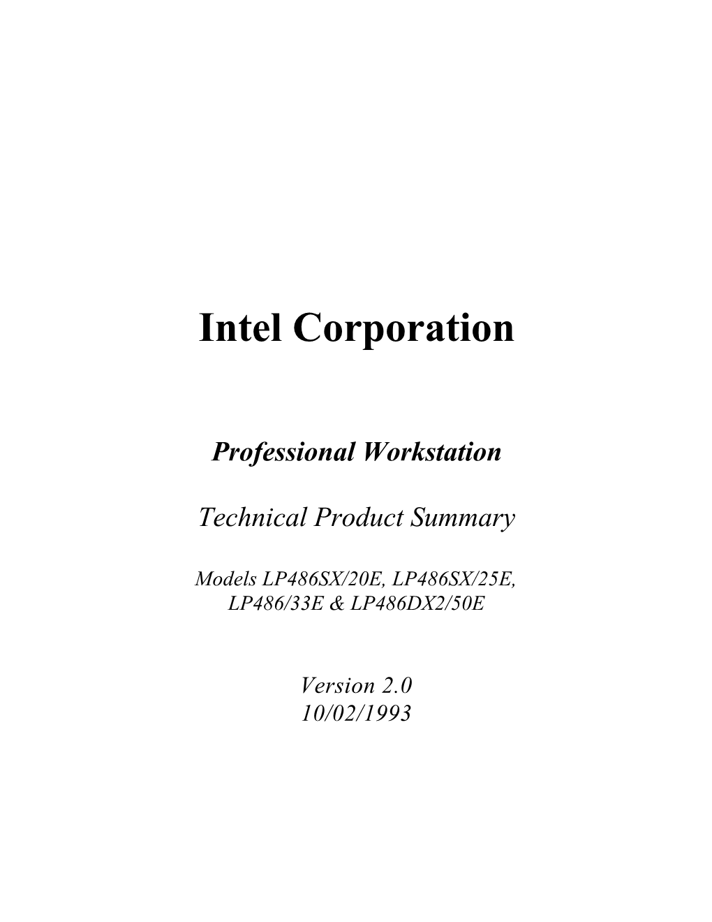 Intel Corporation