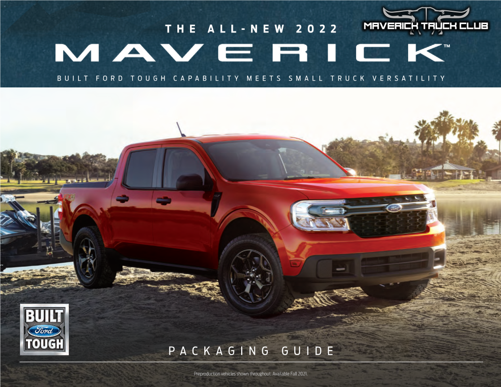 2022 Maverick Packaging Guide