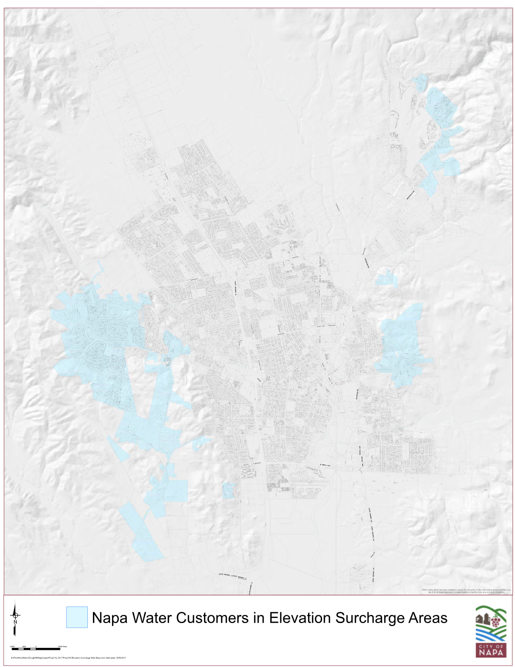 Elevation Surcharge Map (PDF)