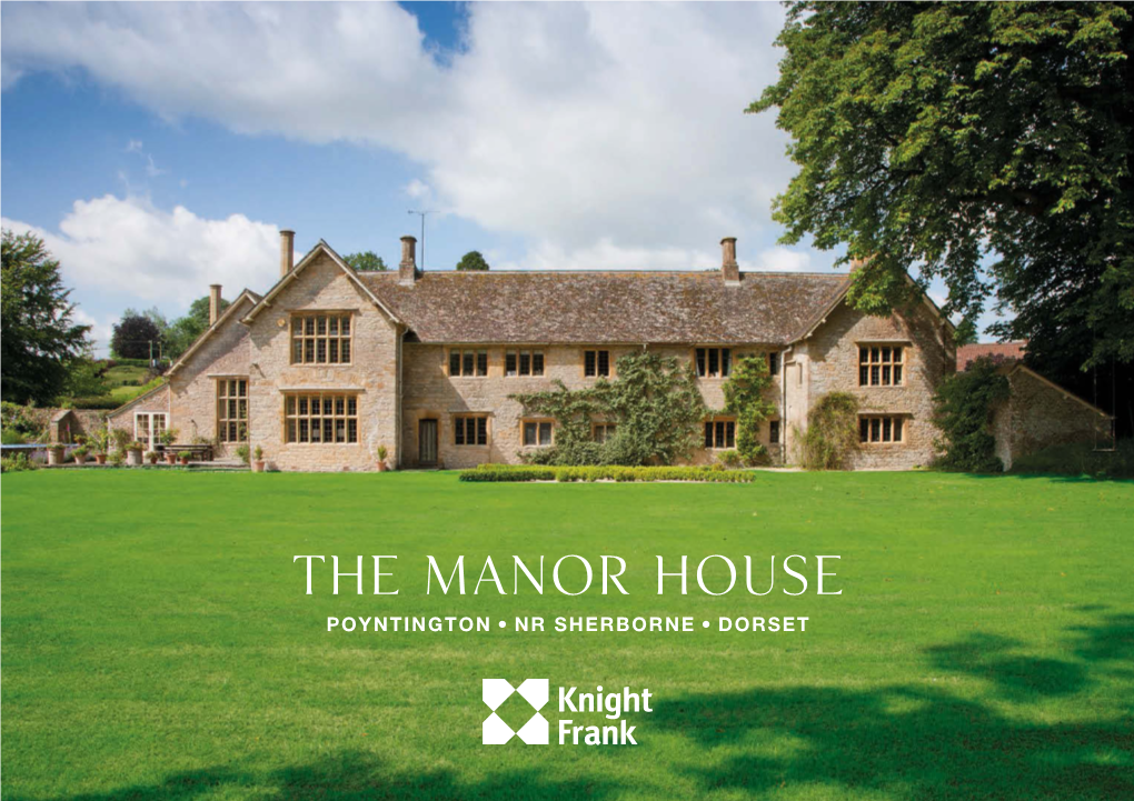 MANOR HOUSE A4 12Pp Kfsh.Indd