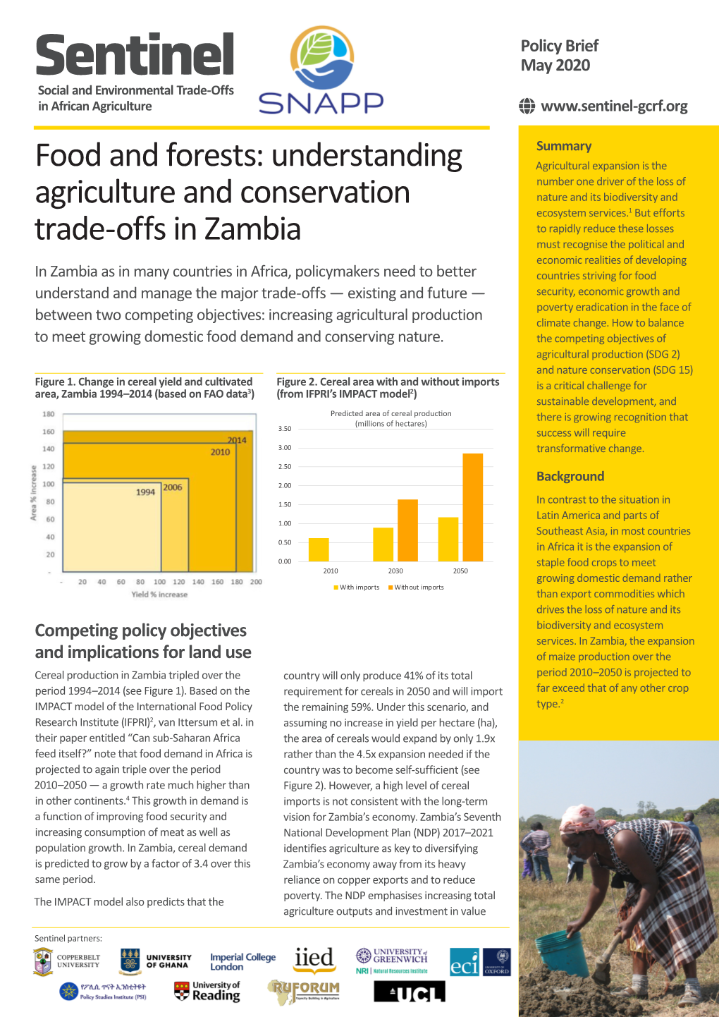 Understanding Agriculture and Conservation Trade-Offs in Zambia Addition