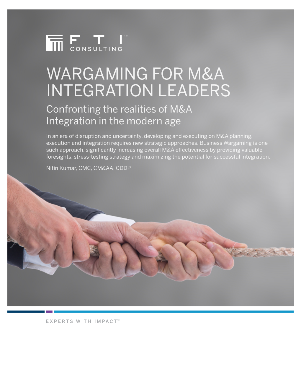 Wargaming for M&A Integration Leaders