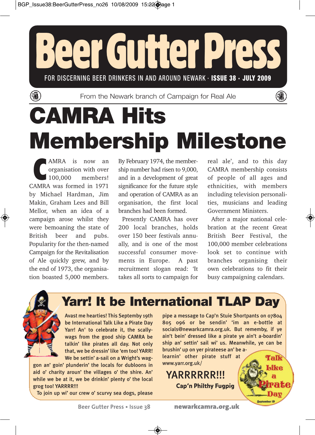 CAMRA Hits Membership Milestone