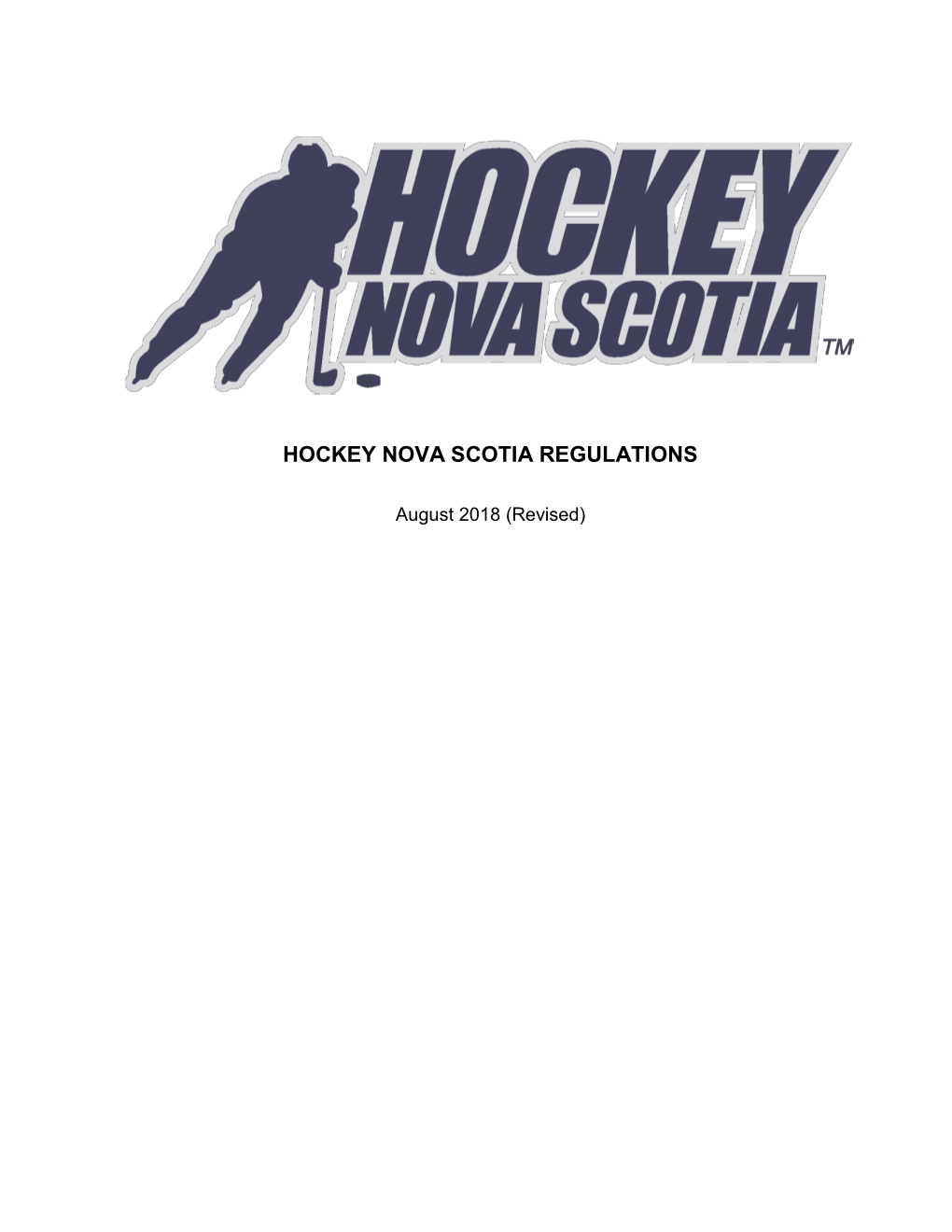 Hockey Nova Scotia Regulations