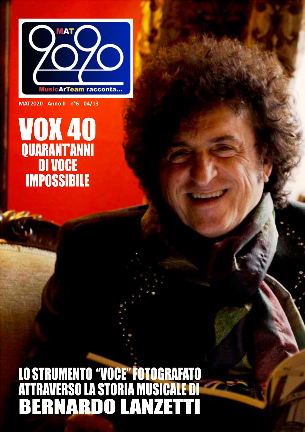 Vox 40 Quarant’Anni Di Voce Impossibile