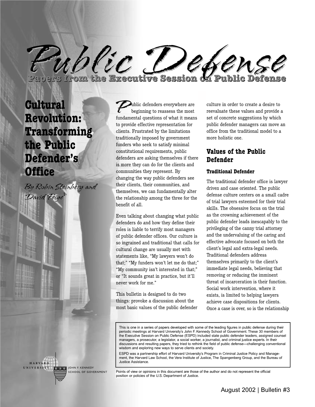 Transforming the Public Defender's Office