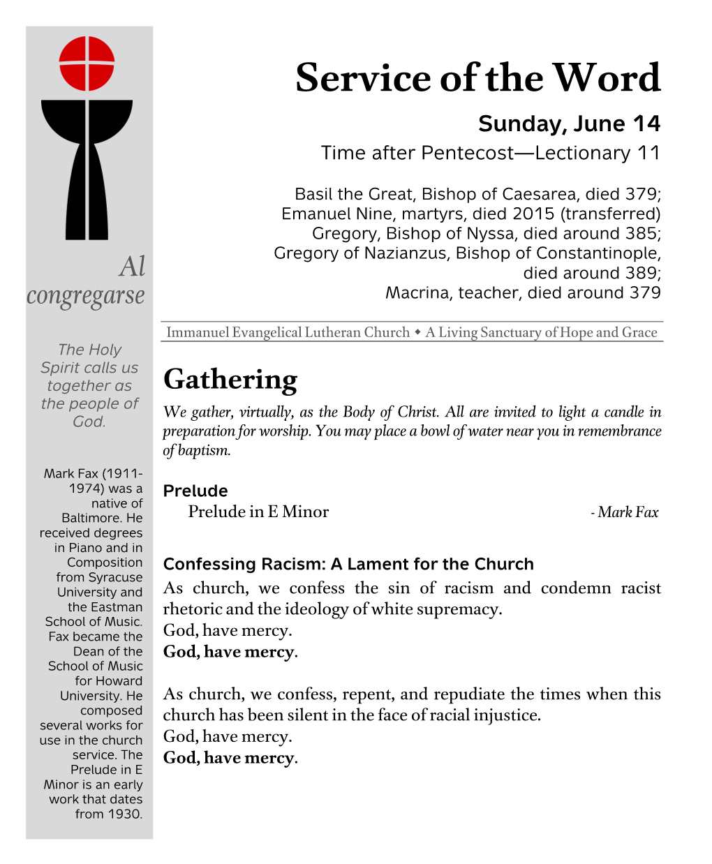 Service of the Word