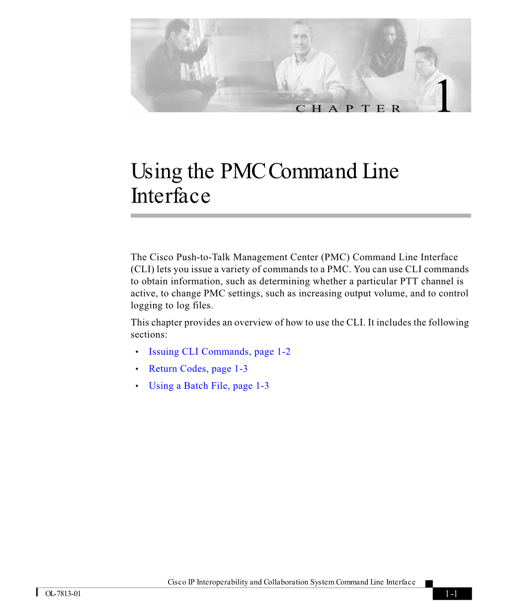 Using the PMC Command Line Interface