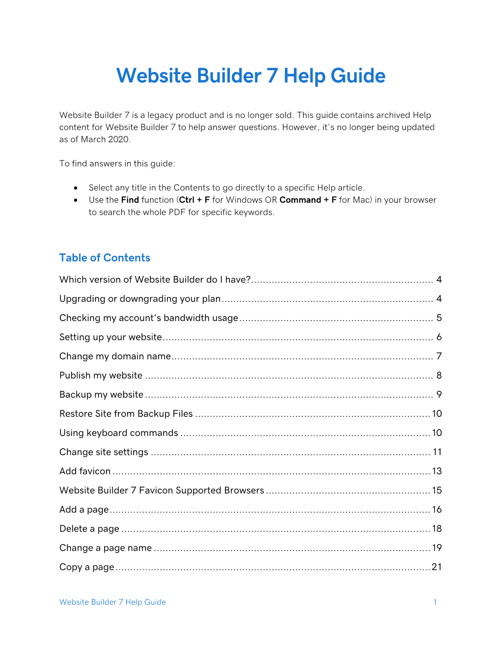 Website Builder 7 Help Guide.Docx