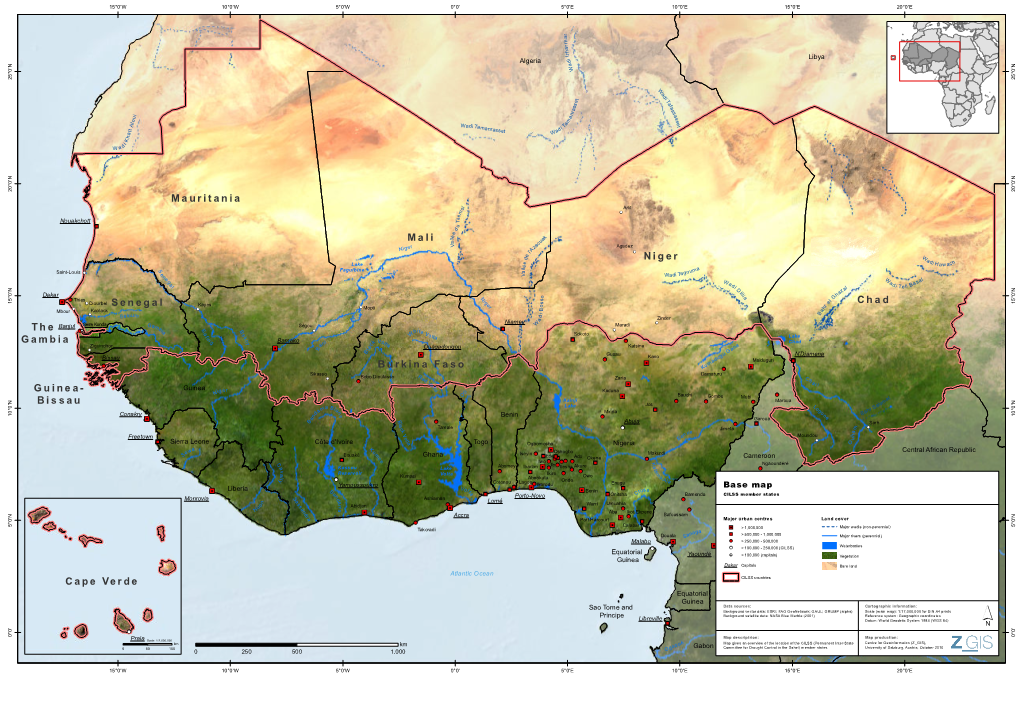 Mali Chad Niger Mauritania Senegal Burkina Faso Guinea- Bissau The