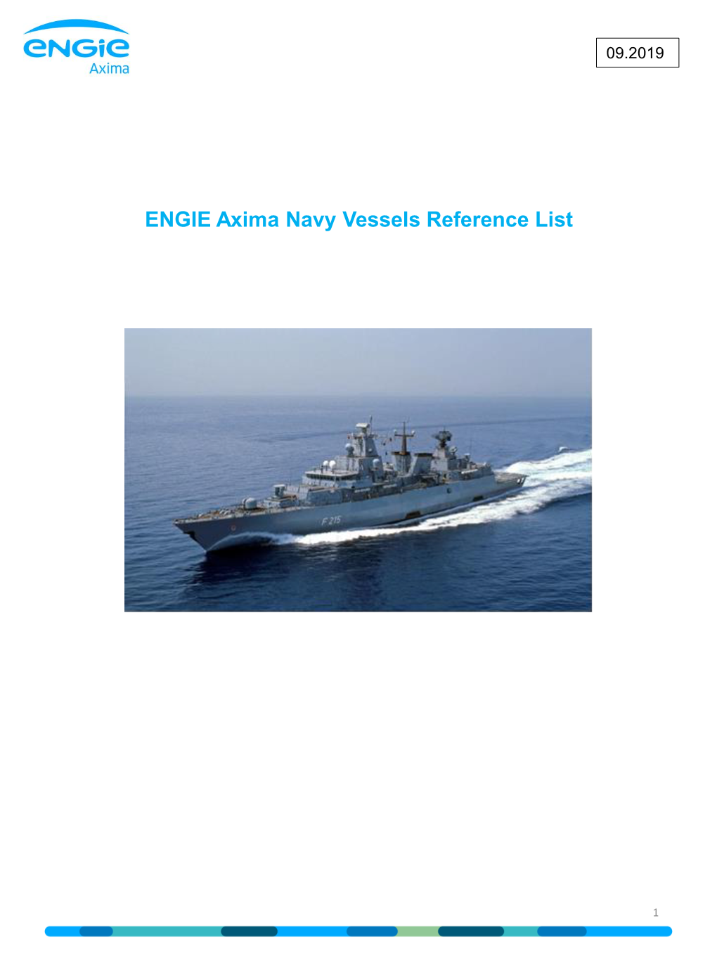 ENGIE Axima Navy Vessels Reference List