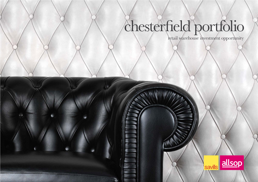 Chesterfield Portfolio Retail Warehouse Investment Opportunity Chesterfield Portfolio