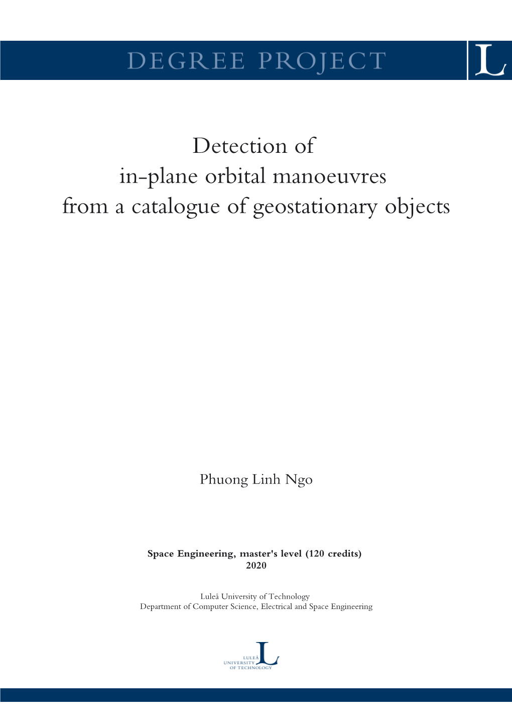 Detection of In-Plane Orbital Manoeuvres from a Catalogue of Geostationary Objects