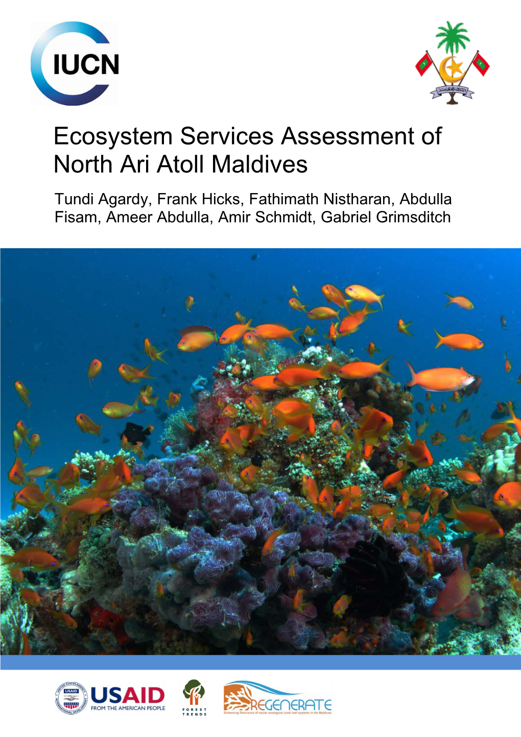 Ecosystem Services Assessment of North Ari Atoll Maldives