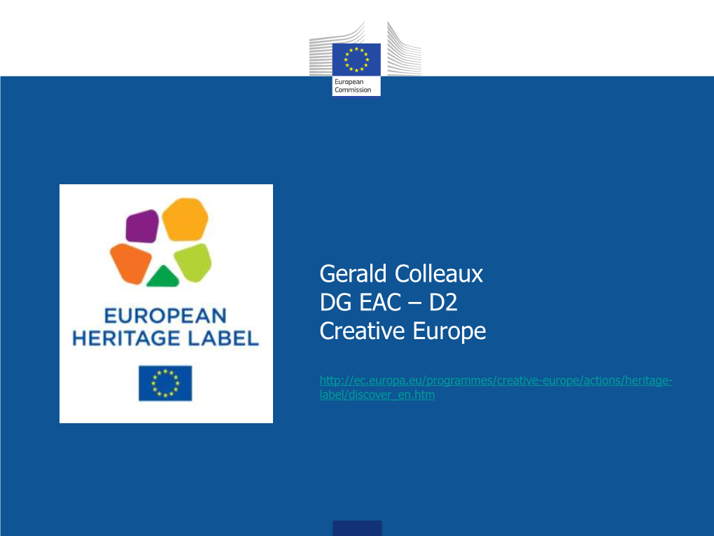 European Heritage Label