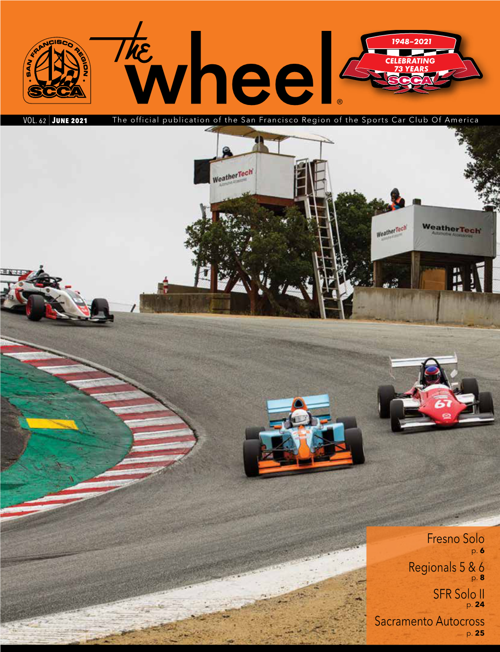 June 2021 the Official Publication of the San Francisco Region of the Sports Car Club of America