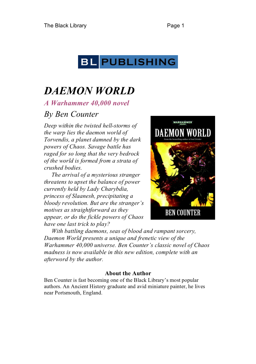 Daemon World