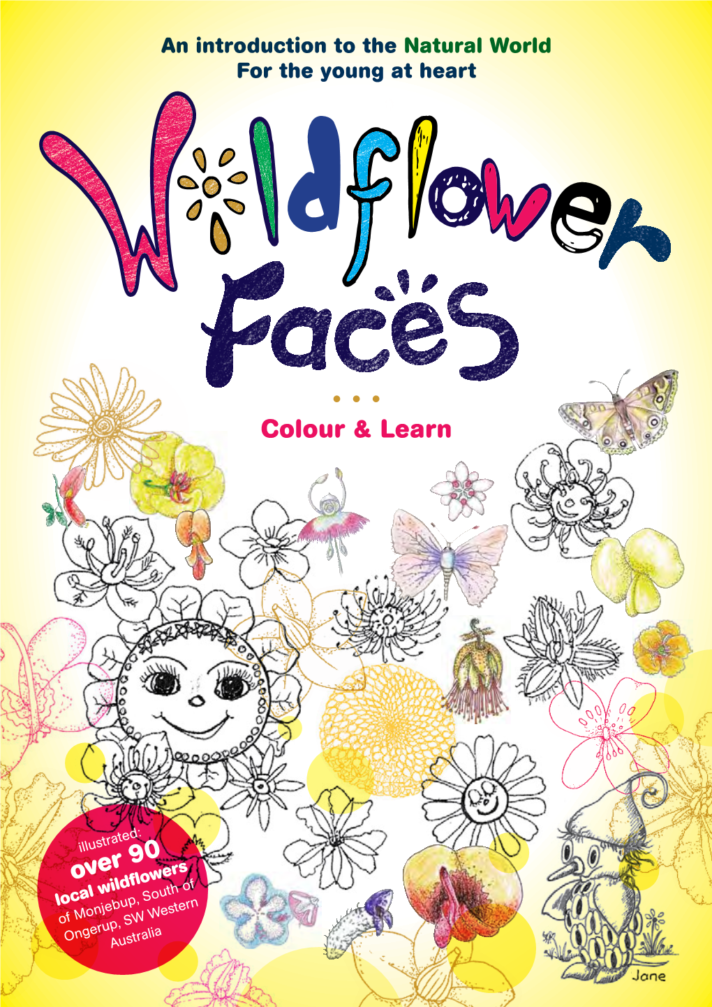 Wildflower Colouring-In Book