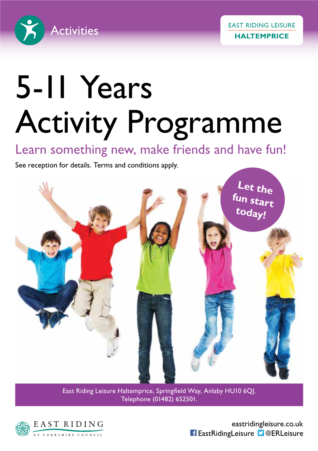5-11 Years Activity Programme