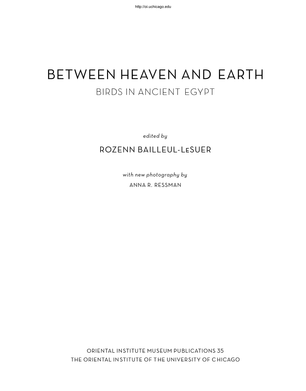 Birds in the Ancient Egyptian and Coptic Alphabets