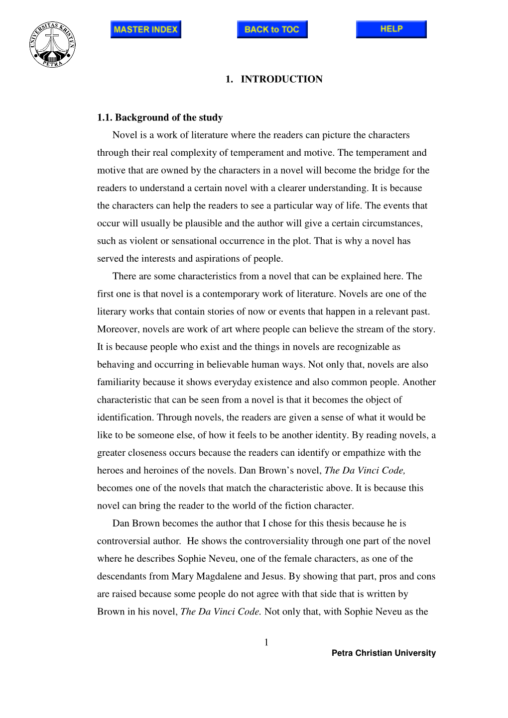 A Study of the Narrative Structure in Dan Brown's the Da Vinci Code As