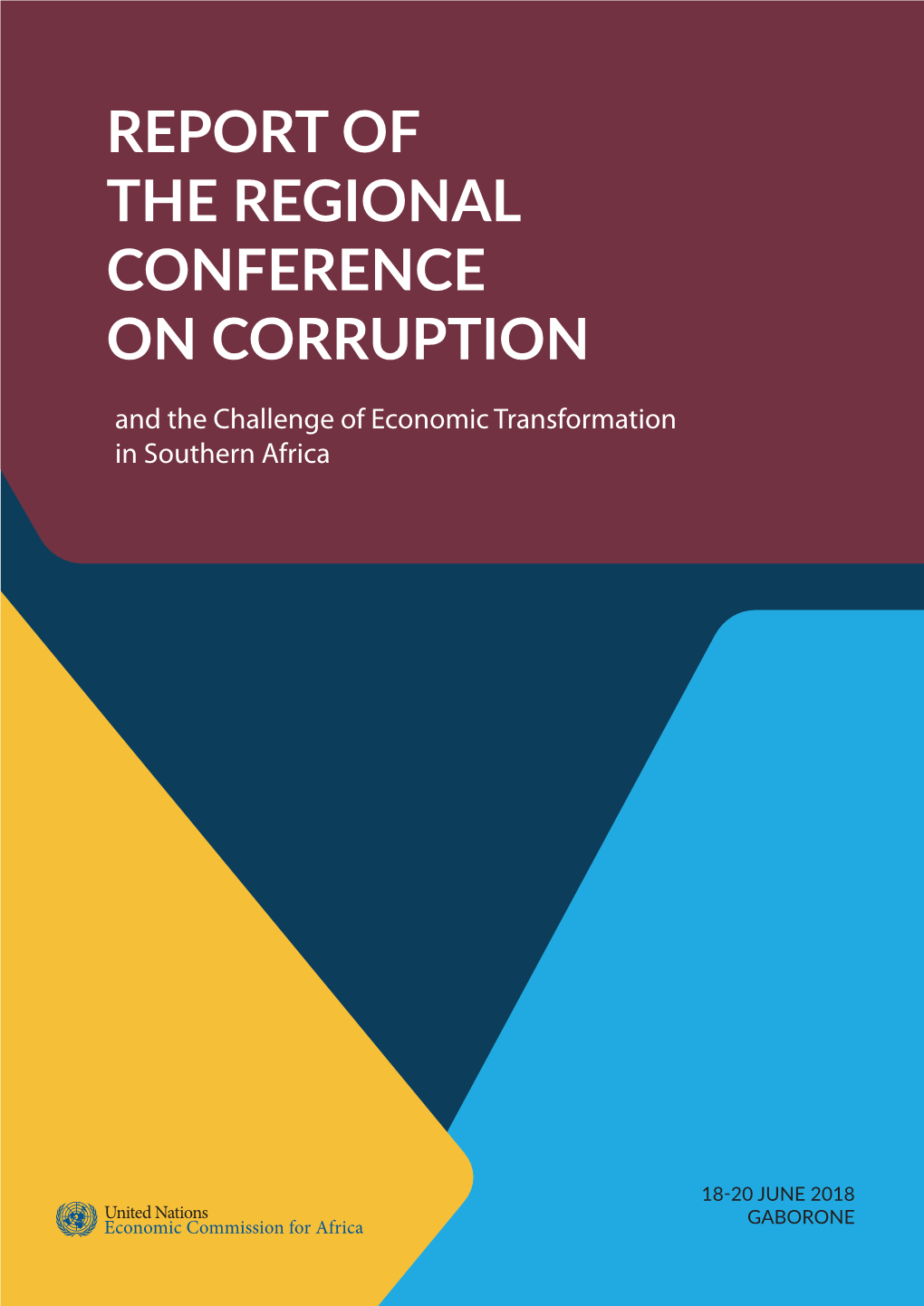 Report of the Regional Conference on Corruption