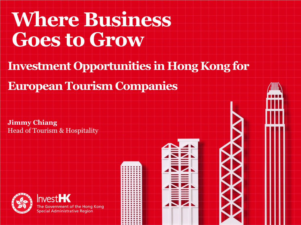 A Snapshot of HK Inbound Tourism