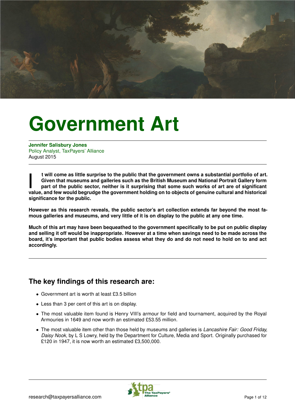 Government Art