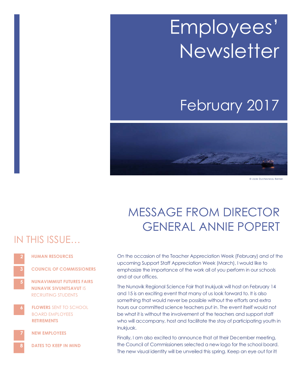 Employees' Newsletter