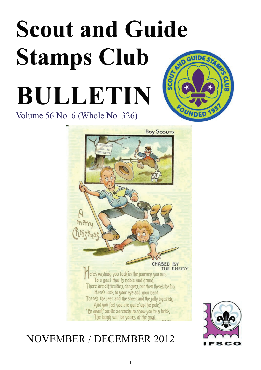 Scout and Guide Stamps Club BULLETIN #326