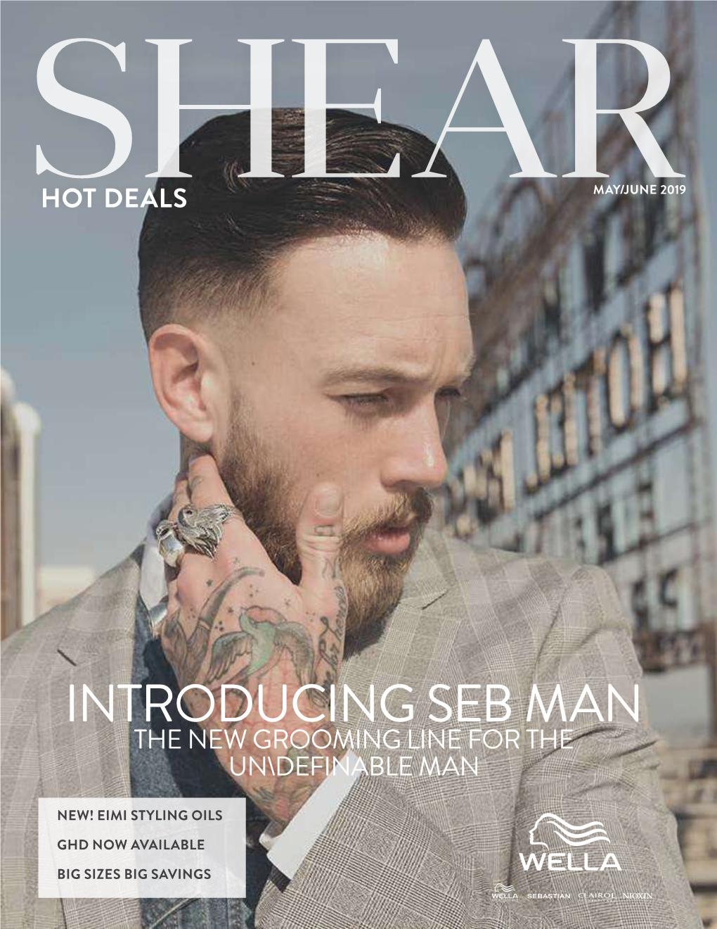 Introducing Seb Man the New Grooming Line for the Un\Definable Man