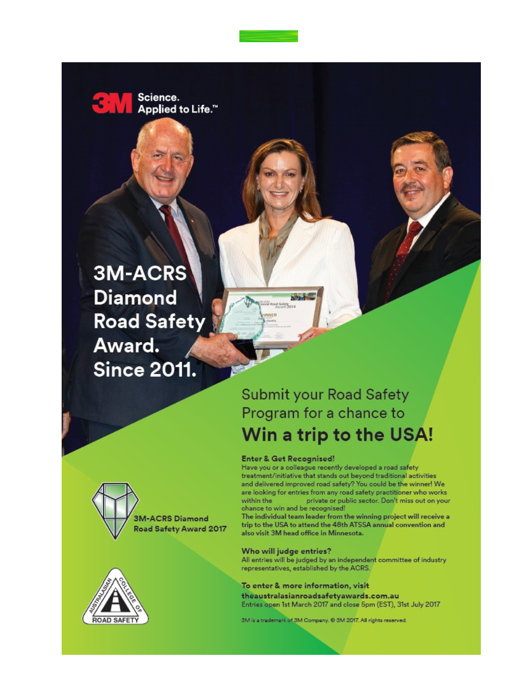 3M-ACRS Diamond Road Safety Entry Form