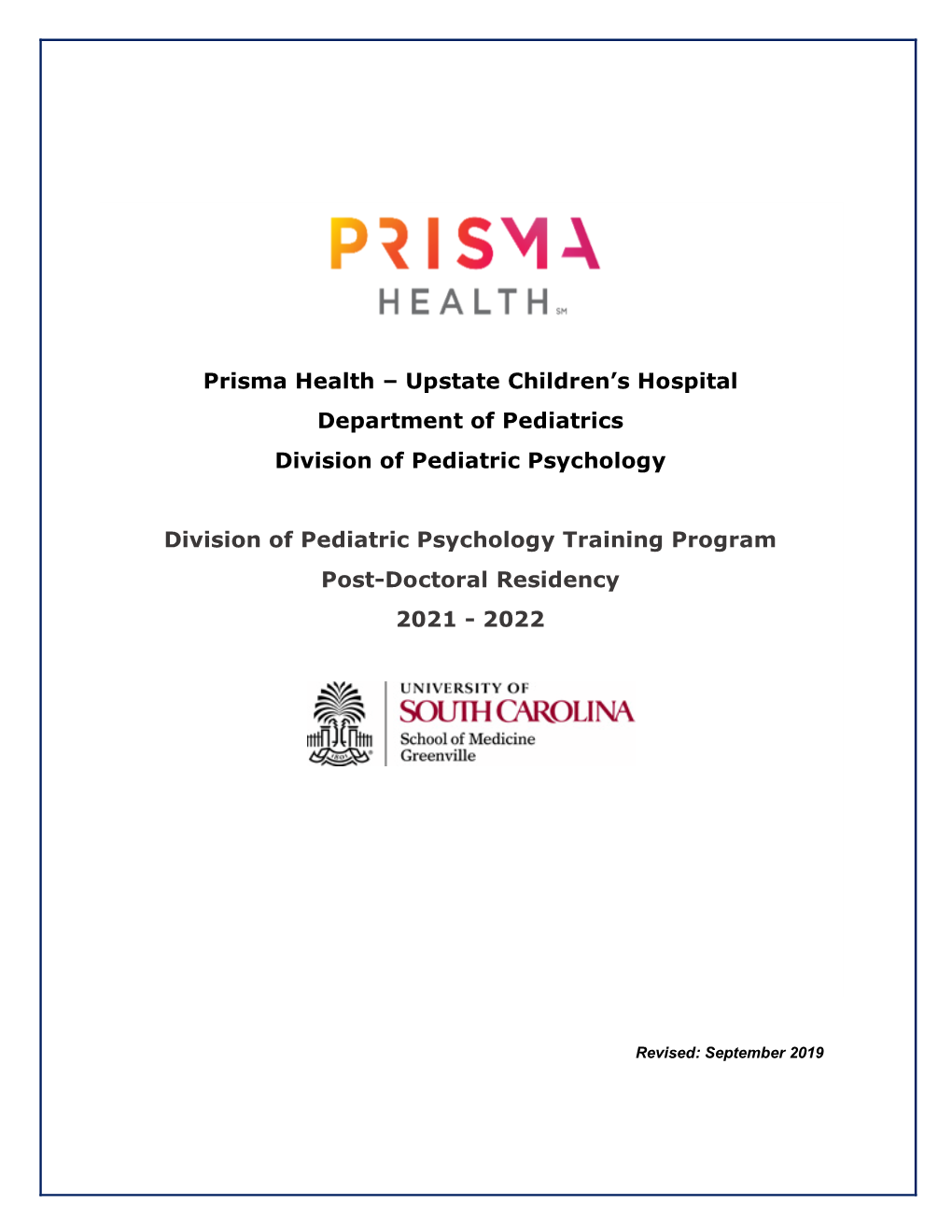 Prisma Health – Upstate Children’S Hospital