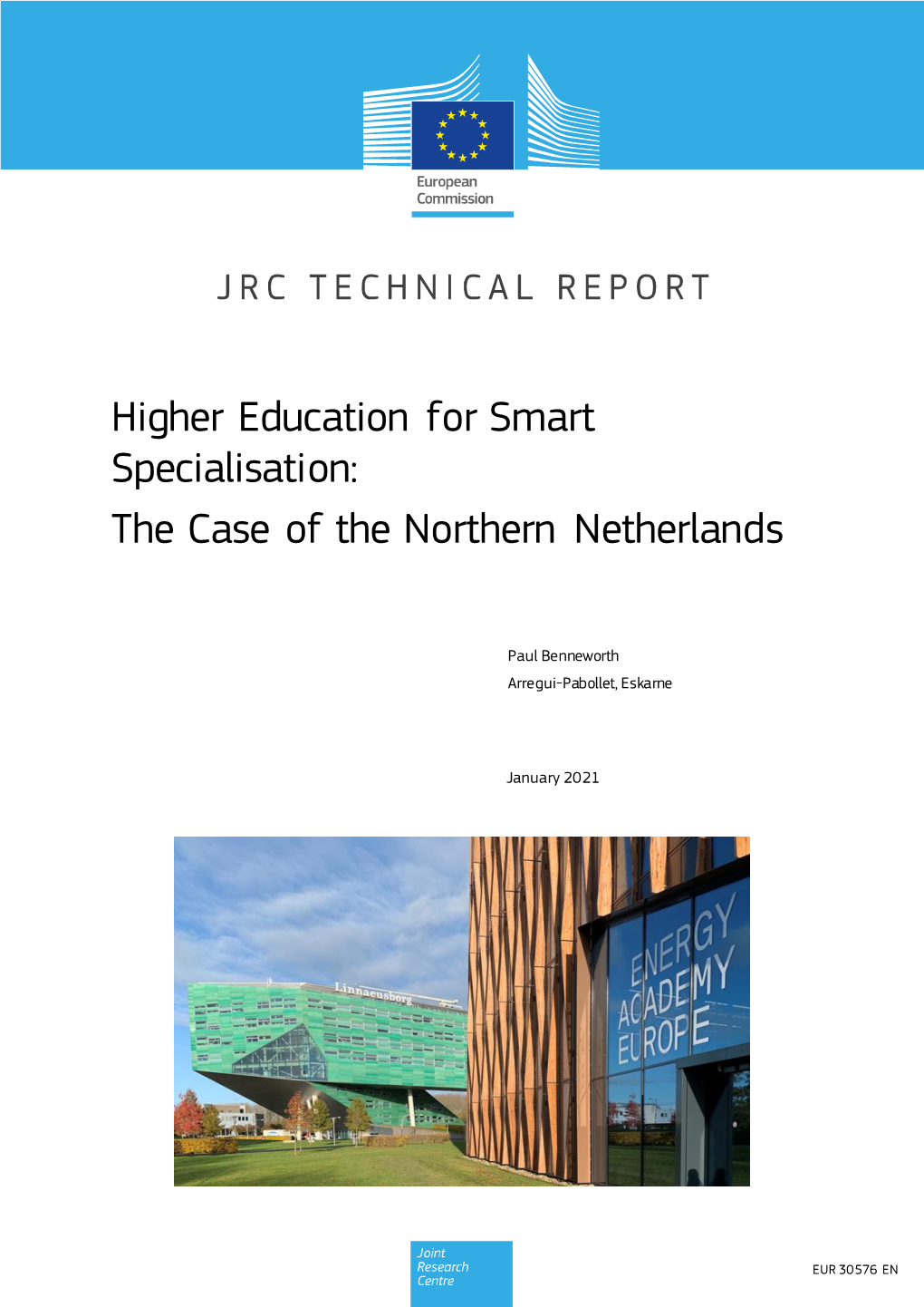 Higher Education for Smart Specialisation: the Case of the Northern Netherlands
