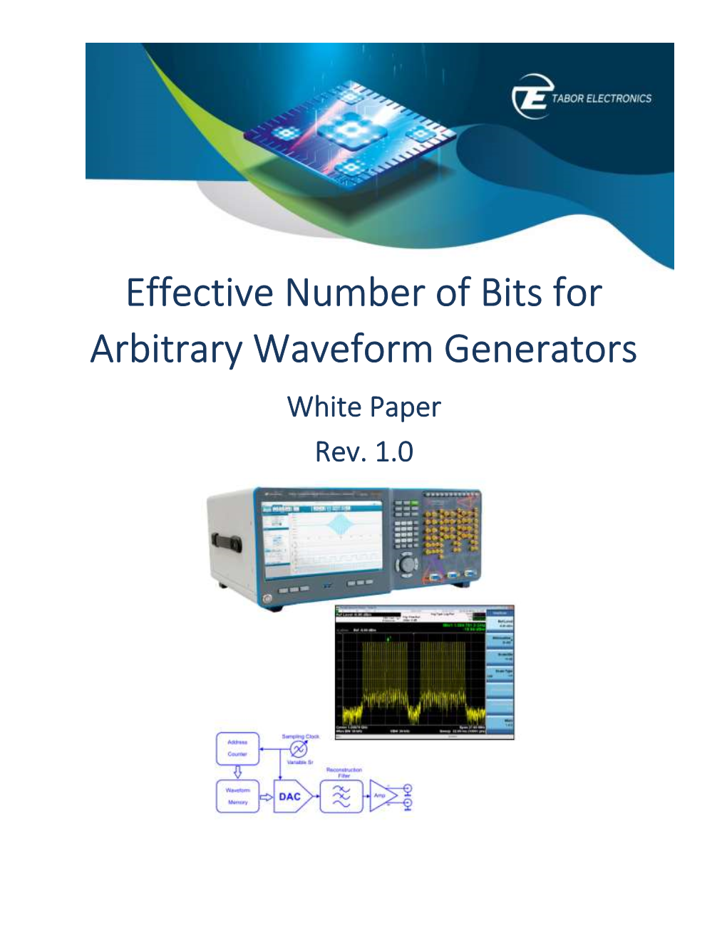 Effective Number of Bits for Arbitrary Waveform Generators White Paper Rev