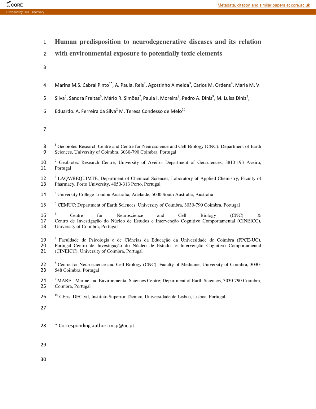 Human Predisposition to Neurodegenerative Diseases and Its Relation