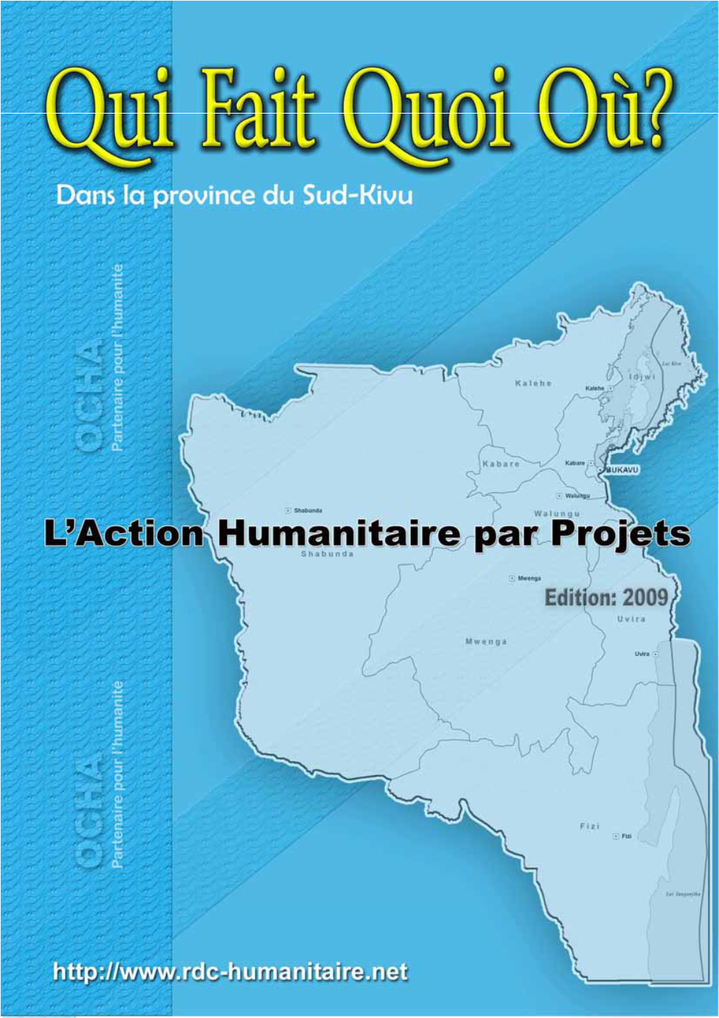 3W Projets Sud-Kivu 2009