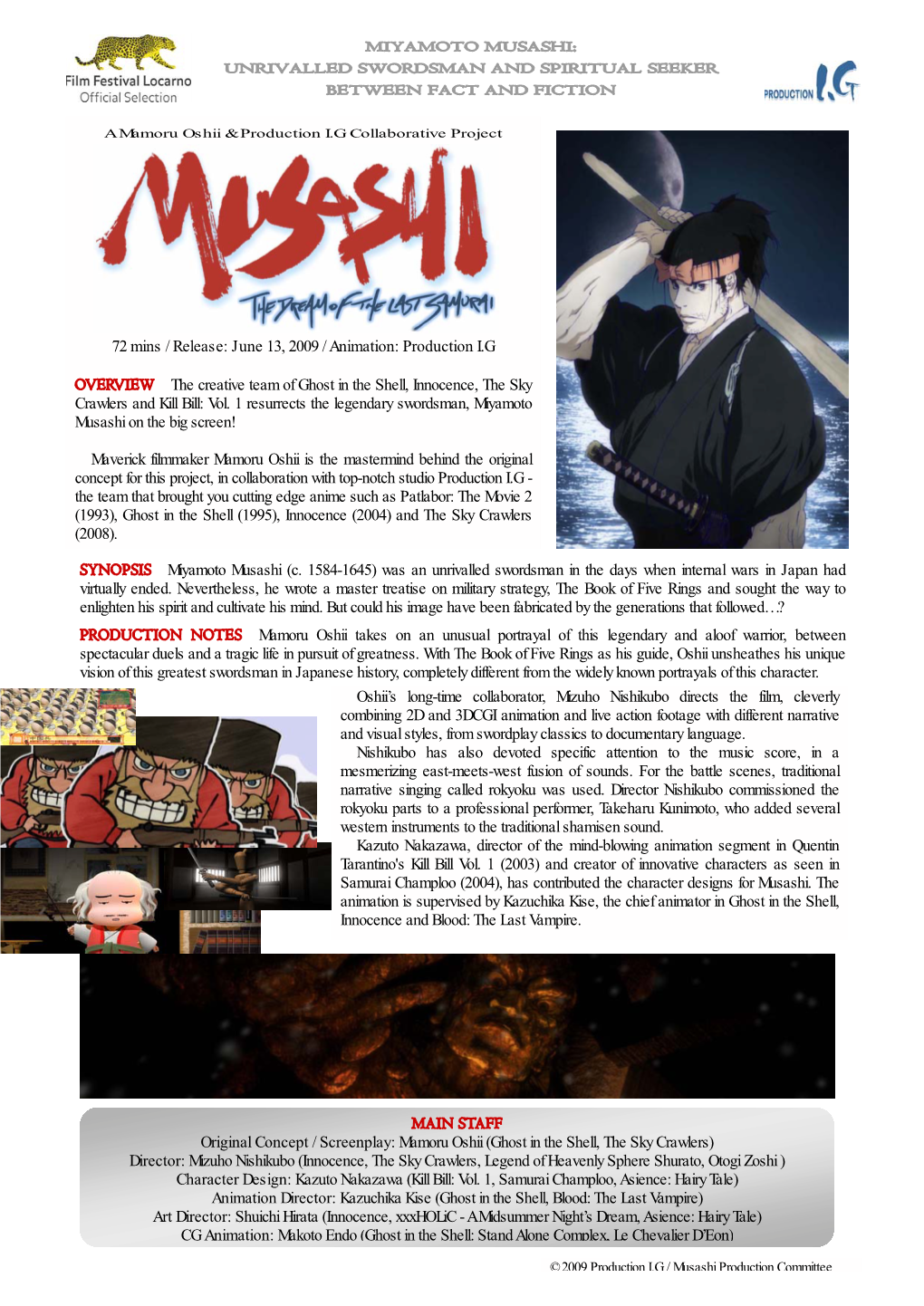 SYNOPSIS Miyamoto Musashi (C