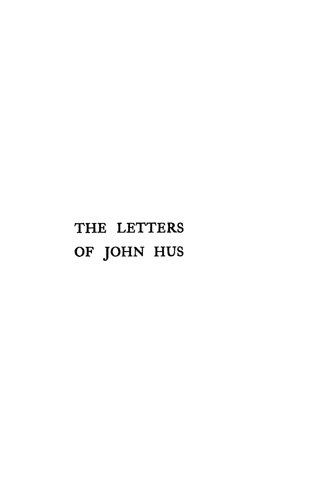 The Letters of John