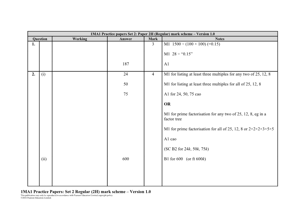 Answer ALL Questions s7