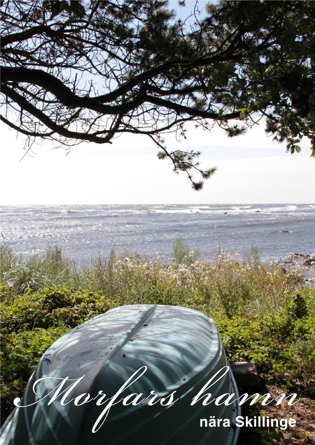 Nära Skillinge En Fiskarlänga Vid Havet