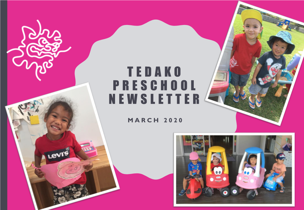 Tedako Preschool Newsletter