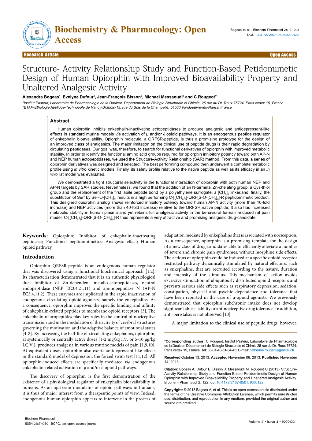 Structure- Activity Relationship Study and Function-Based Petidomimetic