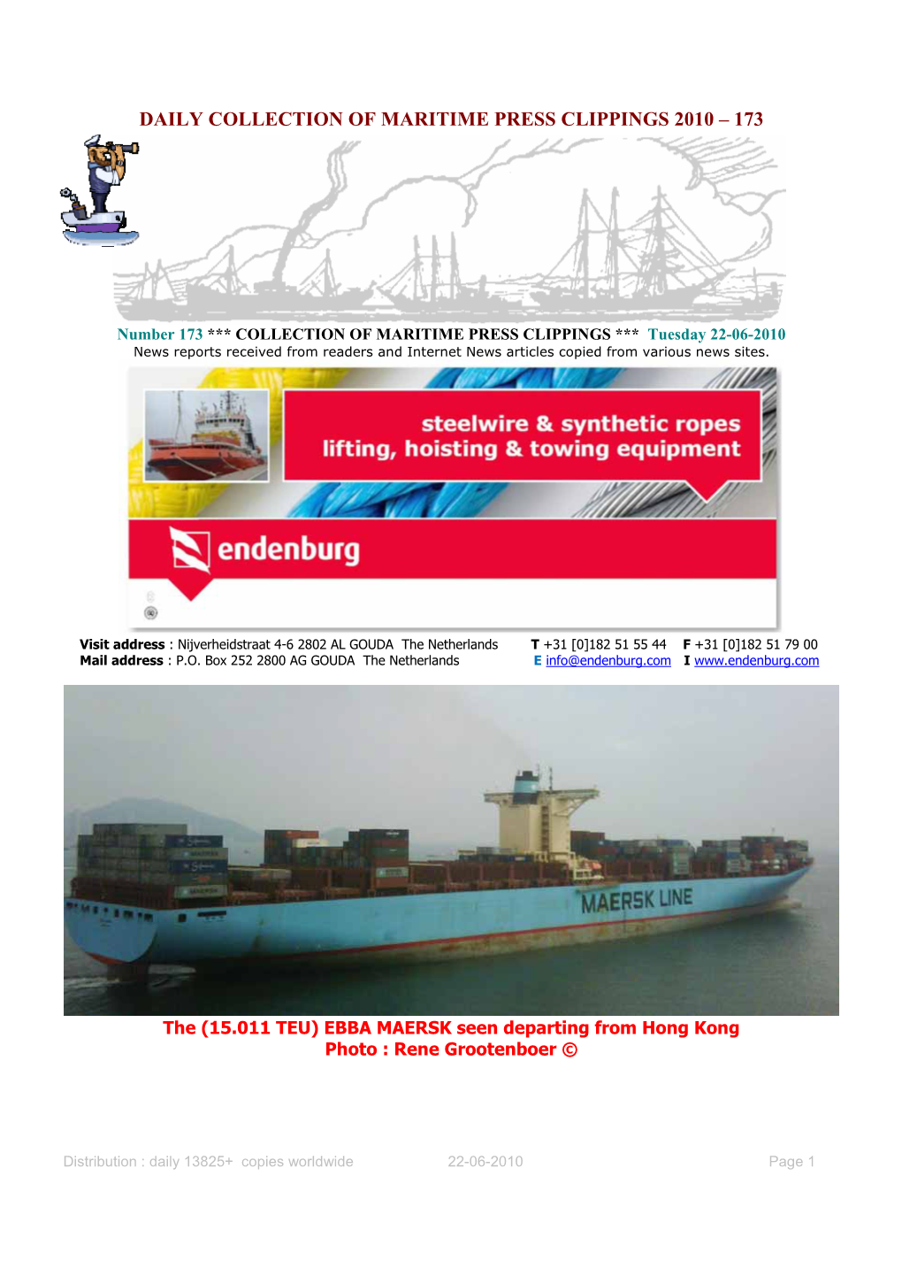 Daily Collection of Maritime Press Clippings 2010 – 173