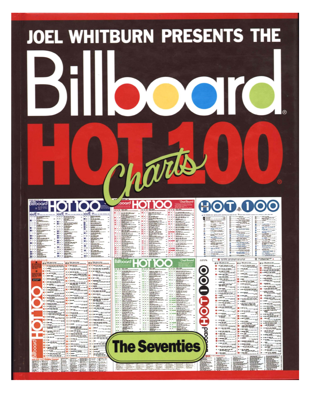 Billboard Hot 100 Charts: the Seventies