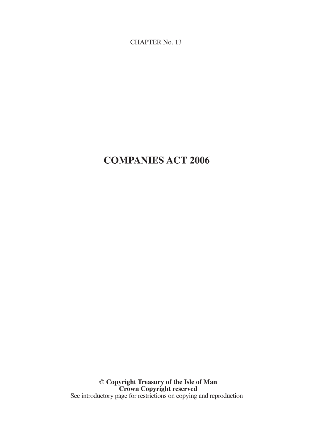 Companies Act 2006