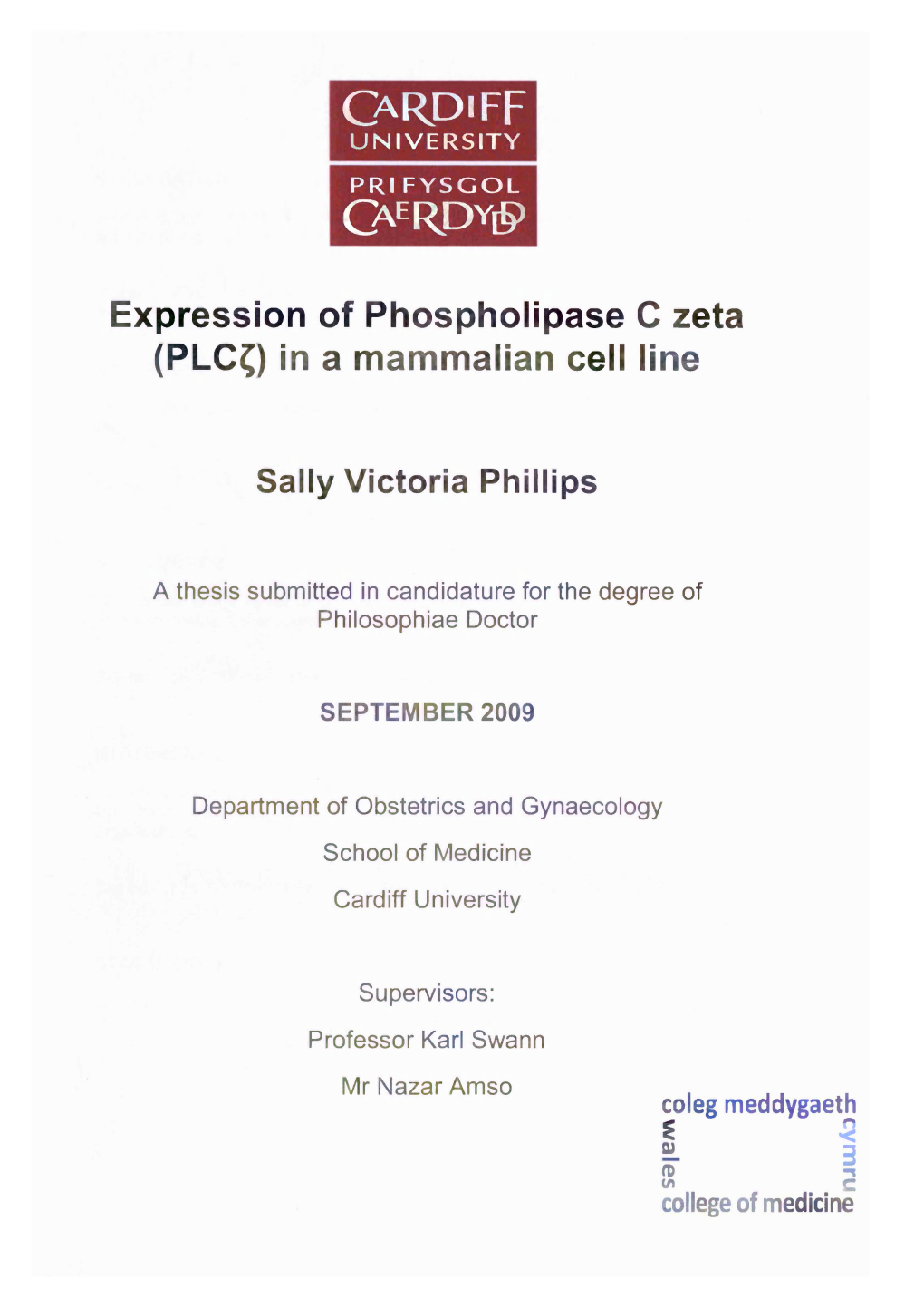 In CHO Cells, the Injection of Either Cytosolic Extracts, Or Whole Cells, from the PLC£ Transfected Cell Line Were Able to Cause Calcium Oscillations in Mouse Eggs