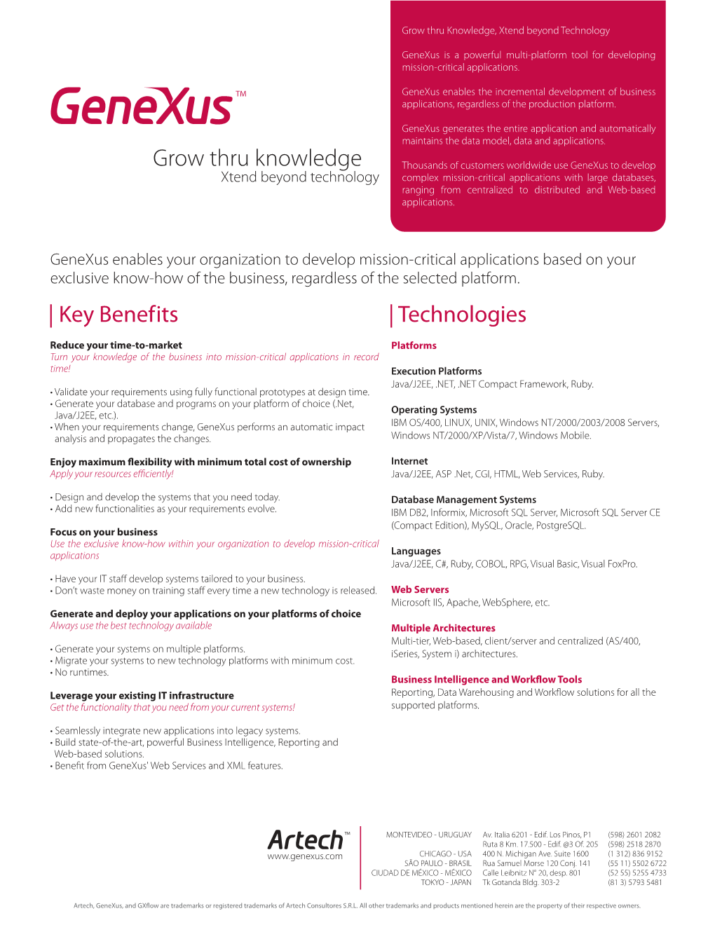 Genexus Is a Powerful Multi-Platform Tool for Developing Mission-Critical Applications